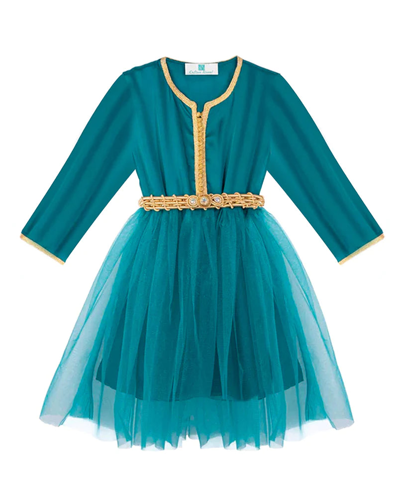 Caftan - Deep aqua pour fille