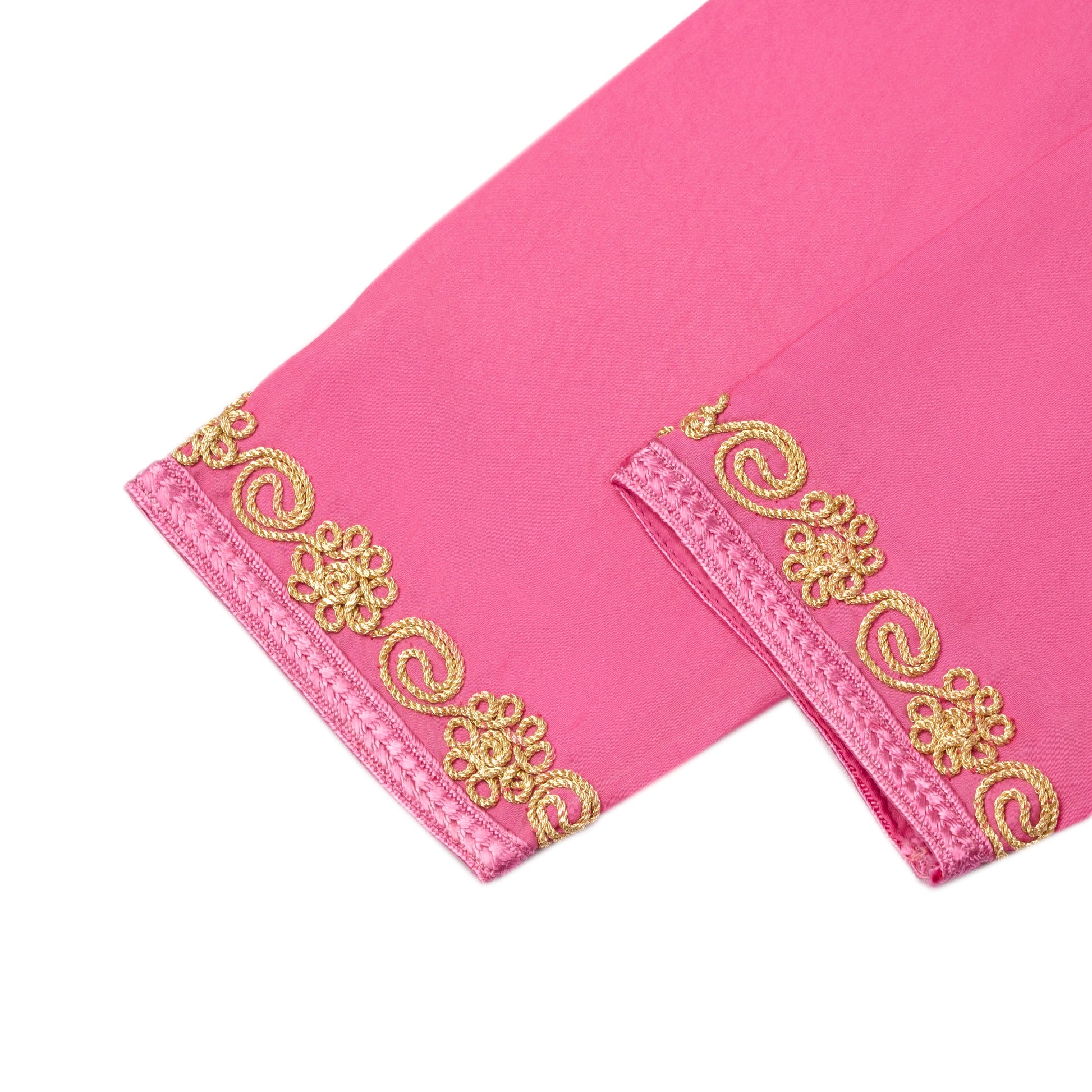 Caftan Nawal - Jellaba Rose pour fille