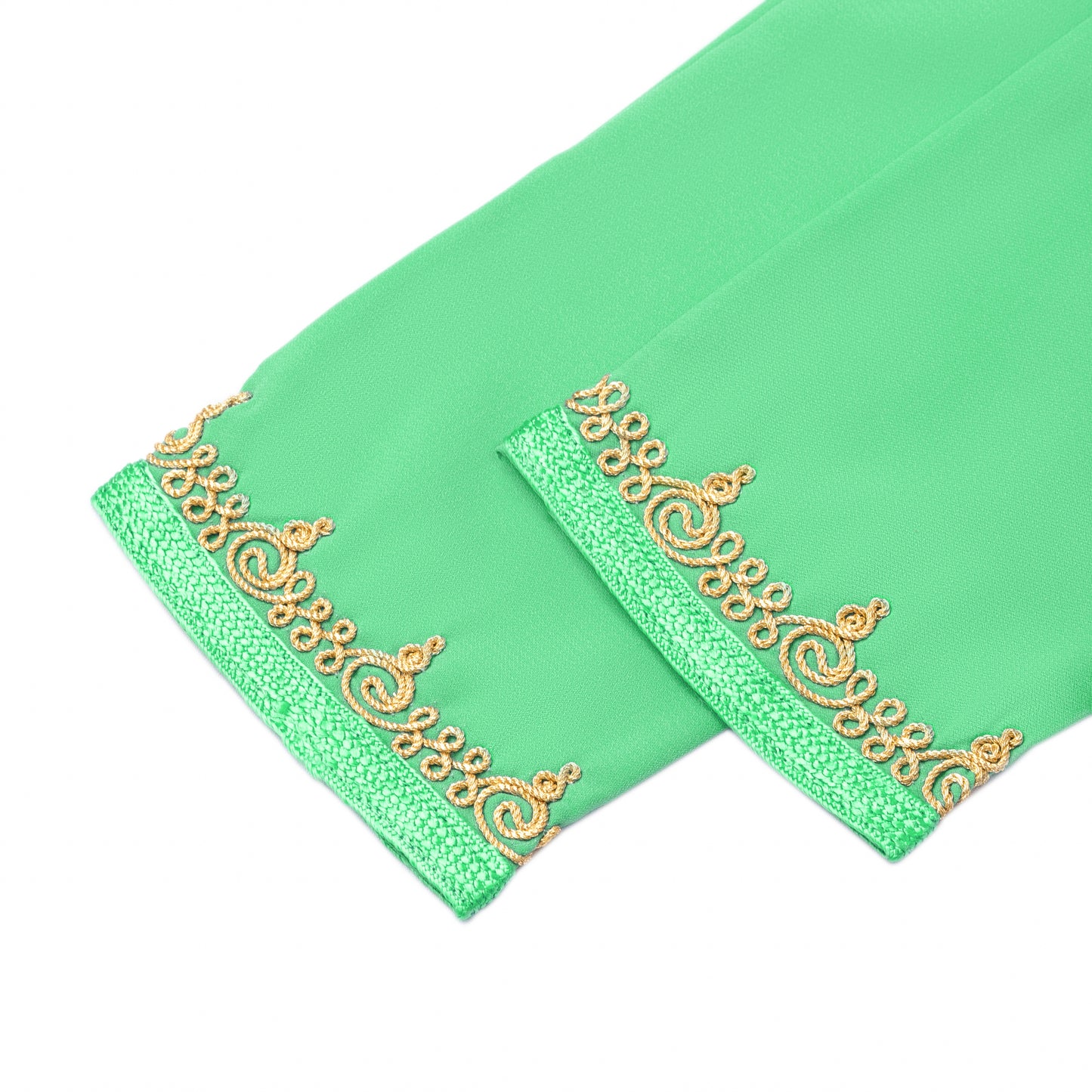 Caftan Nawal - Jellaba Vert Paris pour fille