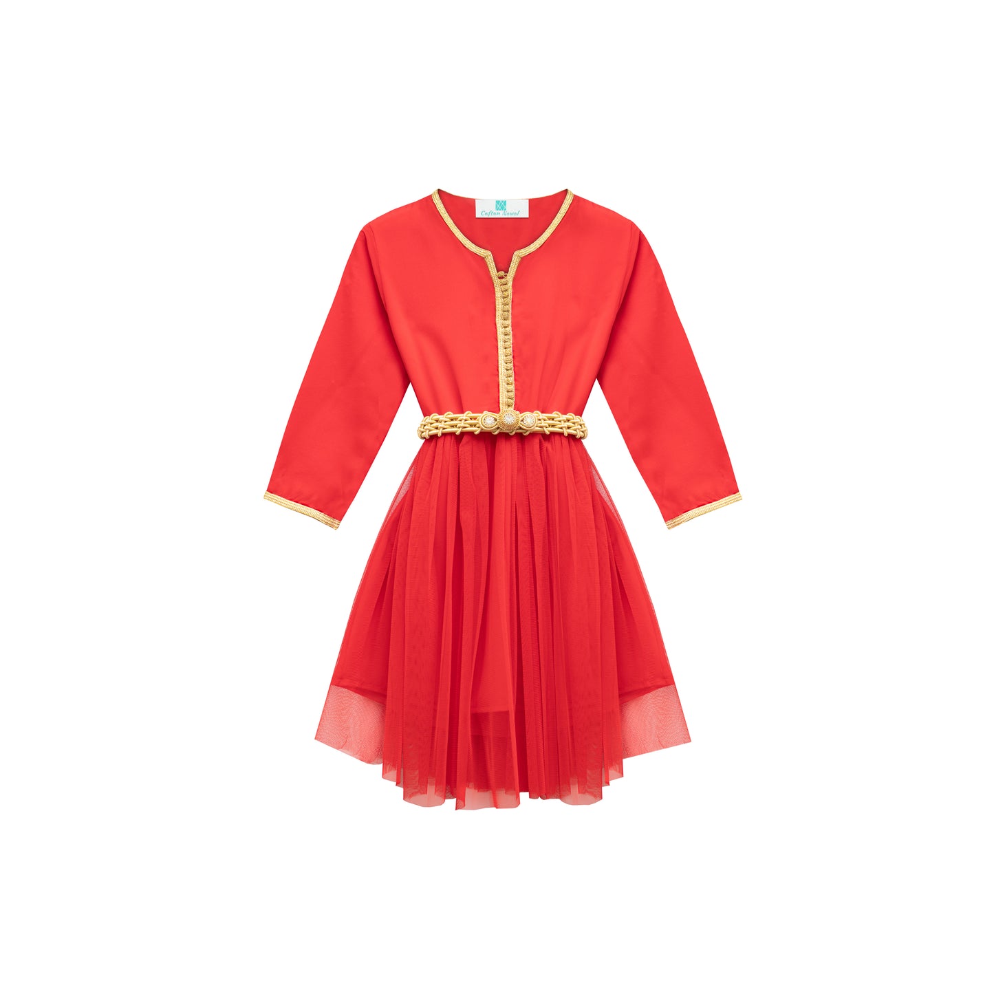 Caftan - Rouge pour fille