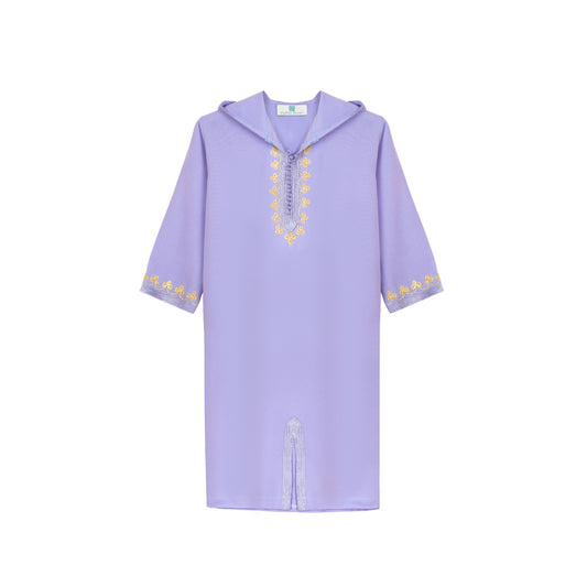 Jellaba Violet pour fille